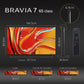 Sony | BRAVIA 7| 65 Inch |XR BACKLIGHT MASTER DRIVE TV | Perfectly balanced for movies, PS5 gaming & sports|4K HDR Smart TV (Google TV) | 2024 Model