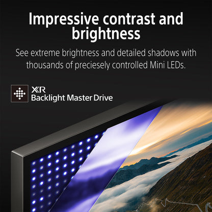 Sony | BRAVIA 7| 55 Inch |XR BACKLIGHT MASTER DRIVE TV | Perfectly balanced for movies, PS5 gaming & sports|4K HDR Smart TV (Google TV) | 2024 Model