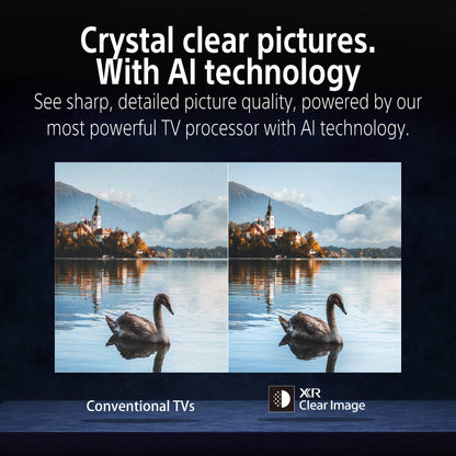 Sony | BRAVIA 5 | 85 inch | XR Processor | Mini LED | 4K Ultra HD | High Dynamic Range (HDR) | Smart TV (Google TV)