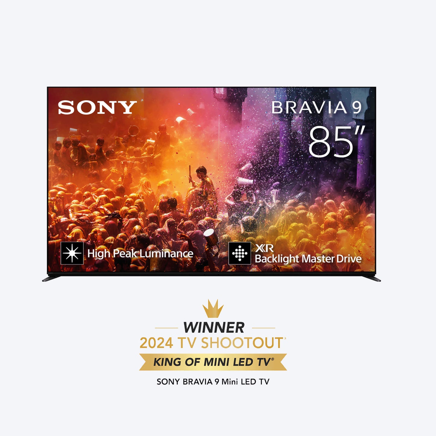 Sony | BRAVIA 9 | 85 Inch | XR BACKLIGHT MASTER DRIVE TV with High Peak Luminance | Our brightest TV ever for ultimate cinema, sports & PS5 gaming | 4K HDR Smart TV (Google TV) | 2024 Model