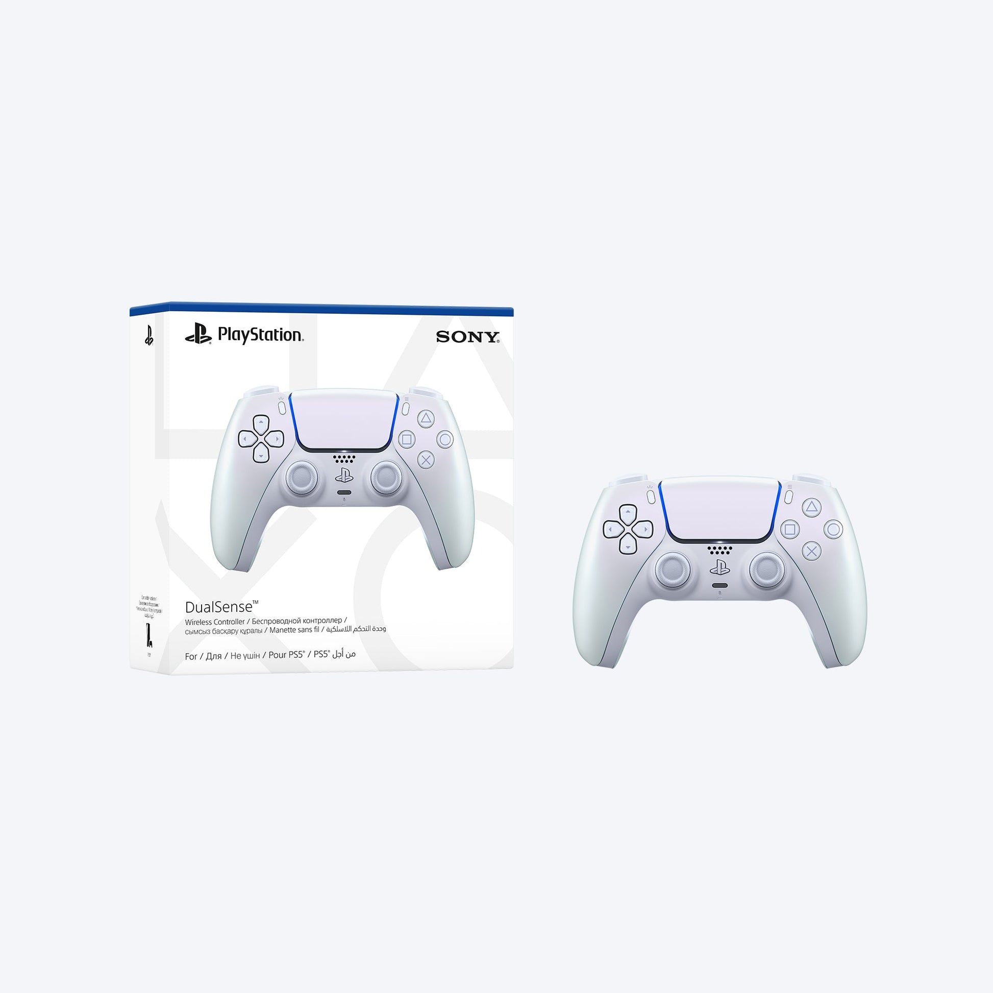 Sony PlayStation PS5 DualSense Wireless Controller - Chroma Pearl
