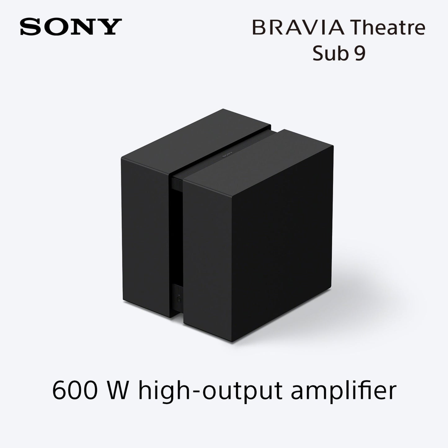 Sony BRAVIA Theatre Sub 9, 600 W Wireless Subwoofer for Sound bar/ Home Theater Sound System, 2026 Model