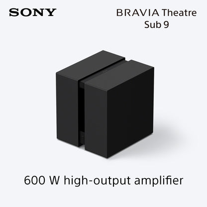 Sony BRAVIA Theatre Sub 9, 600 W Wireless Subwoofer for Sound bar/ Home Theater Sound System, 2026 Model