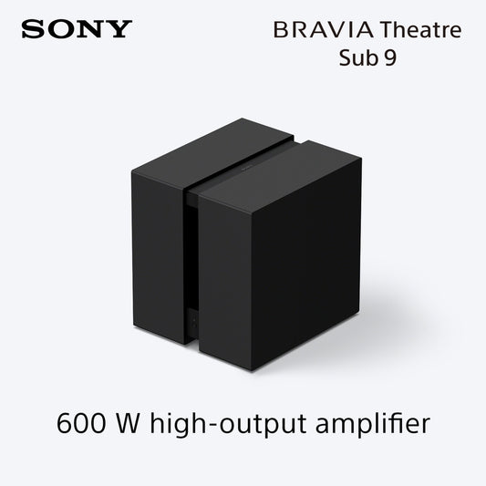 Sony BRAVIA Theatre Sub 9, 600 W Wireless Subwoofer for Sound bar/ Home Theater Sound System, 2026 Model