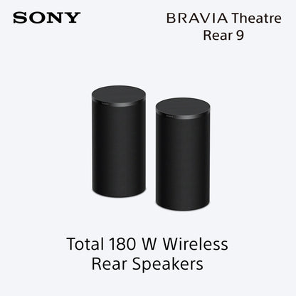 Sony BRAVIA Theatre Rear 9, 200 W Wireless Rear Speakers for Sound bar/ Home Theater Sound System, 2026 Model