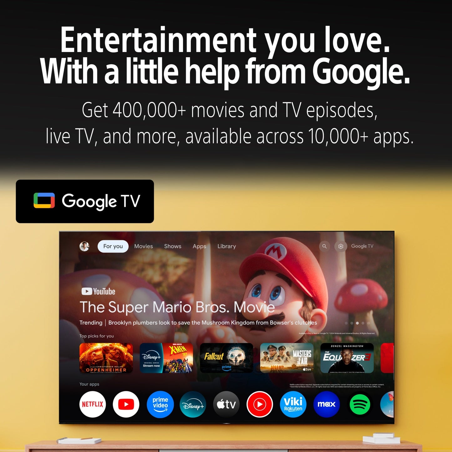 Sony | BRAVIA 8 II | 65 inch | XR Processor | QD OLED | 4K Ultra HD | High Dynamic Range (HDR) | Smart TV (Google TV) | 2025 Model