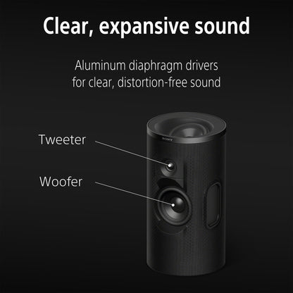 Sony BRAVIA Theatre Rear 9, 200 W Wireless Rear Speakers for Sound bar/ Home Theater Sound System, 2026 Model