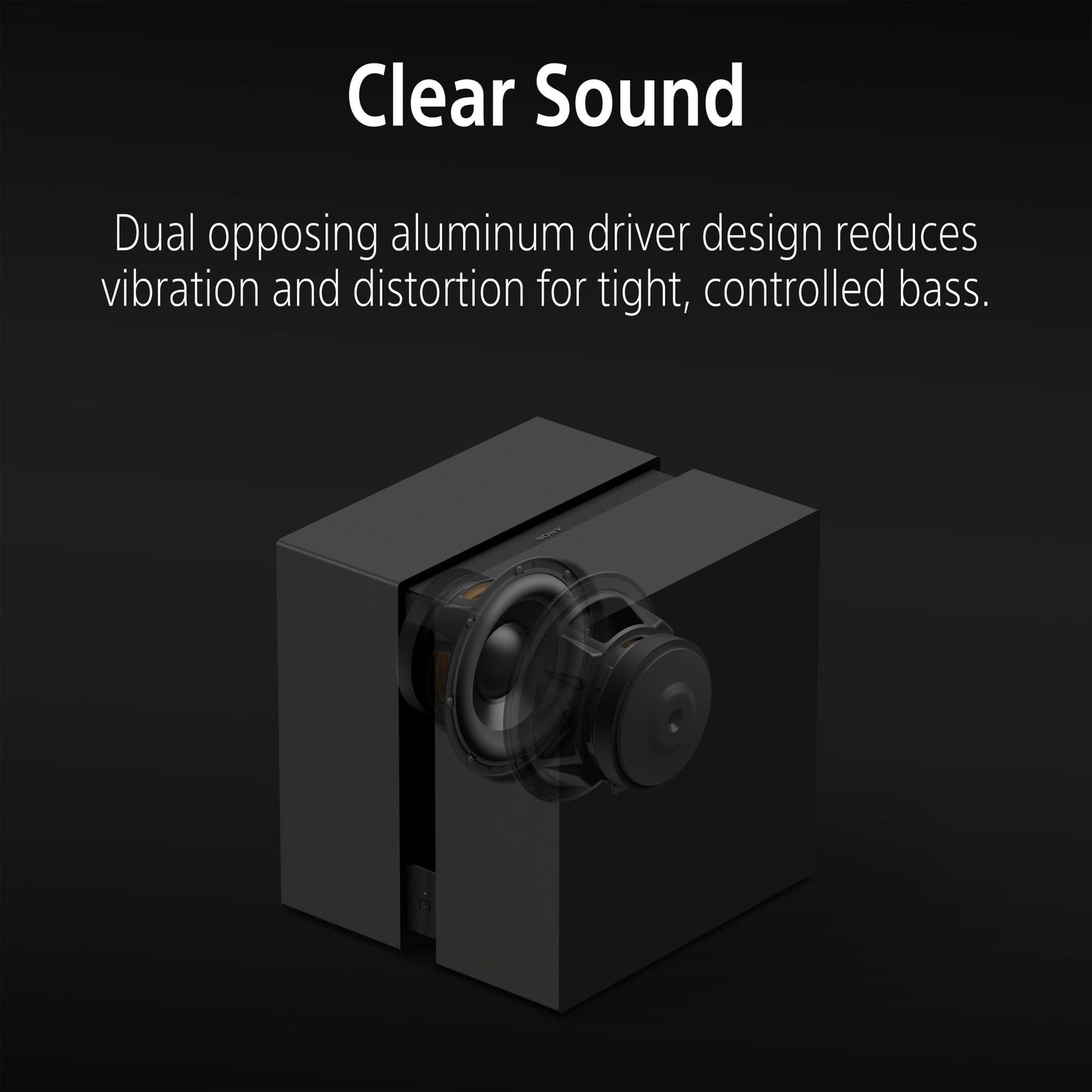 Sony BRAVIA Theatre Sub 9, 600 W Wireless Subwoofer for Sound bar/ Home Theater Sound System, 2026 Model