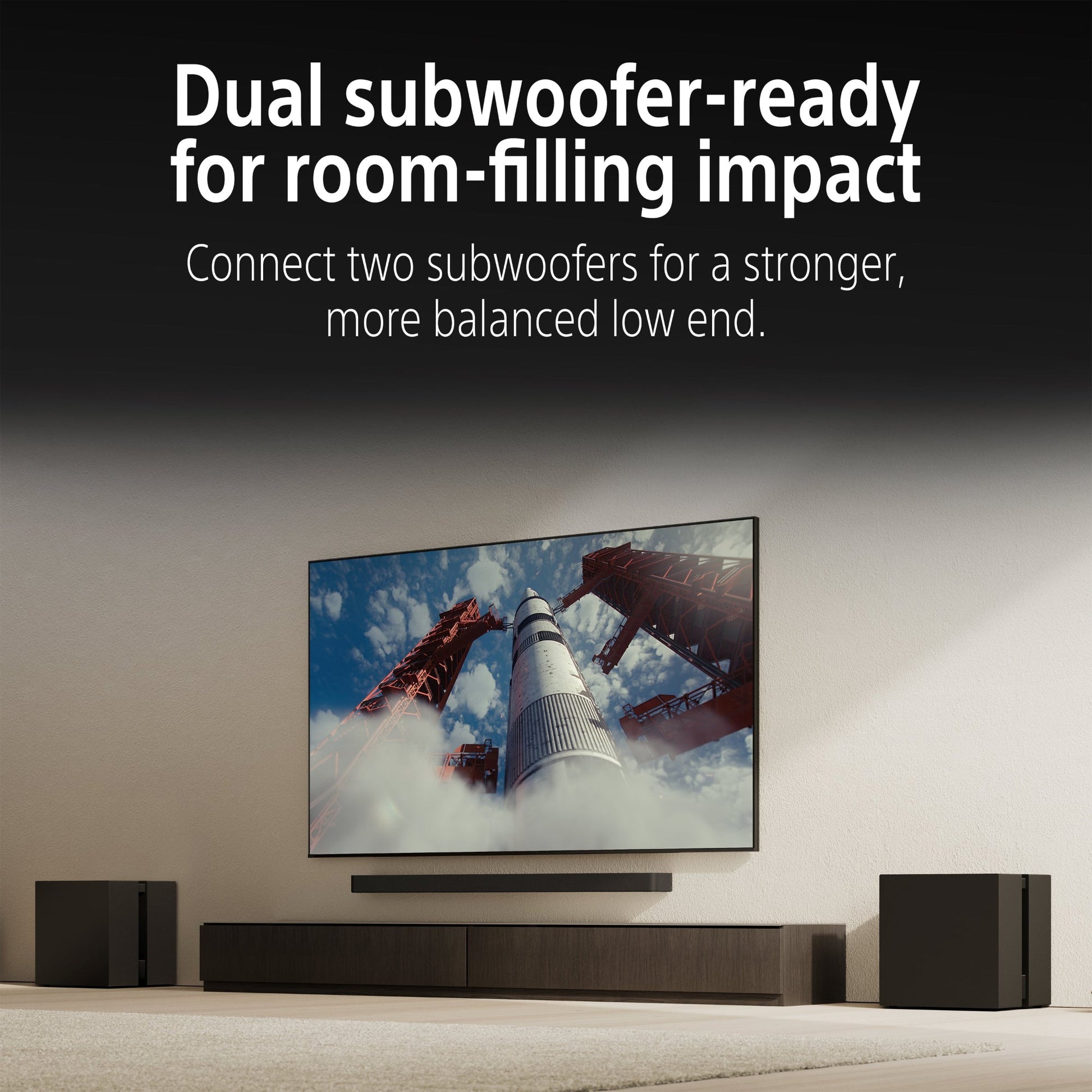 Sony BRAVIA Theatre Sub 9, 600 W Wireless Subwoofer for Sound bar/ Home Theater Sound System, 2026 Model